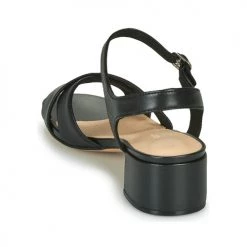 Chaussures Femme Sandales et Nu-pieds Clarks SHEER35 STRAP Noir -Sandales Soldes Boutique 16644855 500 E