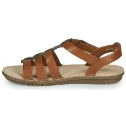 Chaussures Femme Sandales et Nu-pieds Clarks BLAKE JEWEL Camel -Sandales Soldes Boutique 16644899 500 D