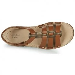 Chaussures Femme Sandales et Nu-pieds Clarks BLAKE JEWEL Camel -Sandales Soldes Boutique 16644899 500 F