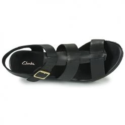 Chaussures Femme Sandales et Nu-pieds Clarks MARITSA95 GLAD Noir -Sandales Soldes Boutique 16644928 500 F
