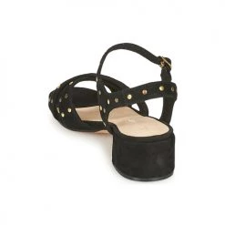 Chaussures Femme Sandales et Nu-pieds Clarks SHEER35 STRAP Noir / clou -Sandales Soldes Boutique 16644931 500 E