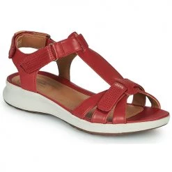 Chaussures Femme Sandales et Nu-pieds Clarks UN ADORN VIBE Rouge
