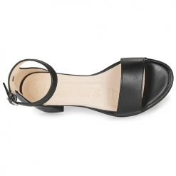 Chaussures Femme Sandales et Nu-pieds Wonders NATURE Noir -Sandales Soldes Boutique 16646160 500 F