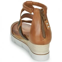 Chaussures Femme Sandales et Nu-pieds Mjus TAPASITA Camel -Sandales Soldes Boutique 16657220 500 E