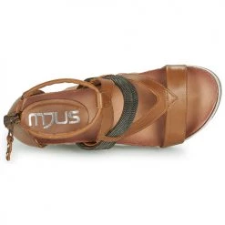 Chaussures Femme Sandales et Nu-pieds Mjus TAPASITA Camel -Sandales Soldes Boutique 16657220 500 F
