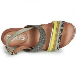 Chaussures Femme Sandales et Nu-pieds Mjus TAPASITA Taupe -Sandales Soldes Boutique 16657221 500 F