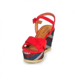 Chaussures Femme Sandales et Nu-pieds Refresh LOCKAL Rouge -Sandales Soldes Boutique 16678966 500 C