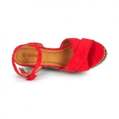 Chaussures Femme Sandales et Nu-pieds Refresh LOCKAL Rouge -Sandales Soldes Boutique 16678966 500 F