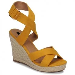 Chaussures Femme Sandales et Nu-pieds Only AMELIA WRAP Jaune