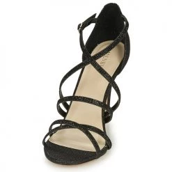 Chaussures Femme Sandales et Nu-pieds Menbur ASTRANTIA Noir -Sandales Soldes Boutique 16684767 500 C