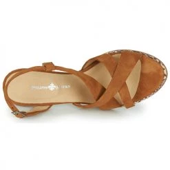 Chaussures Femme Sandales et Nu-pieds Philippe Morvan JUDE Marron -Sandales Soldes Boutique 16692909 500 F