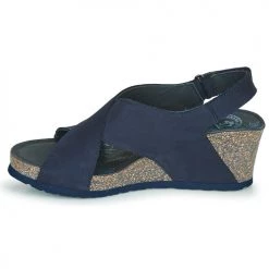 Chaussures Femme Sandales et Nu-pieds Panama Jack VALESKA Bleu -Sandales Soldes Boutique 16692976 500 D