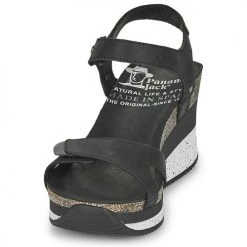 Chaussures Femme Sandales et Nu-pieds Panama Jack NICA Noir -Sandales Soldes Boutique 16692982 500 C