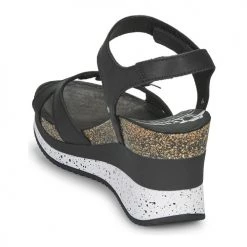 Chaussures Femme Sandales et Nu-pieds Panama Jack NICA Noir -Sandales Soldes Boutique 16692982 500 E