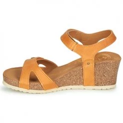 Chaussures Femme Sandales et Nu-pieds Panama Jack JULIA Jaune -Sandales Soldes Boutique 16692987 500 D