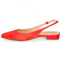 Chaussures Femme Sandales et Nu-pieds Paco Gil MARIE TOFLEX Rouge -Sandales Soldes Boutique 16694190 500 D