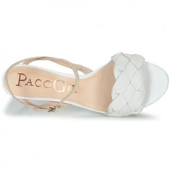 Chaussures Femme Sandales et Nu-pieds Paco Gil IBIZA MINA Blanc -Sandales Soldes Boutique 16694196 500 F