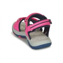 Chaussures Fille Sandales et Nu-pieds Kangaroos K-LENI Rose -Sandales Soldes Boutique 16695269 500 E