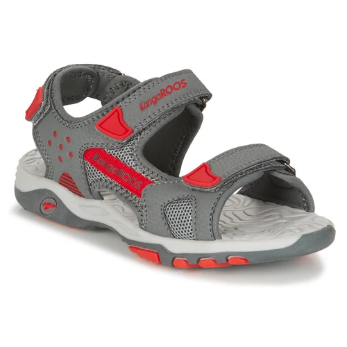 Chaussures Garçon Sandales et Nu-pieds Kangaroos K-CELTIC Gris / Orange 1 Chaussures Garçon Sandales et Nu-pieds Kangaroos K-CELTIC Gris / Orange