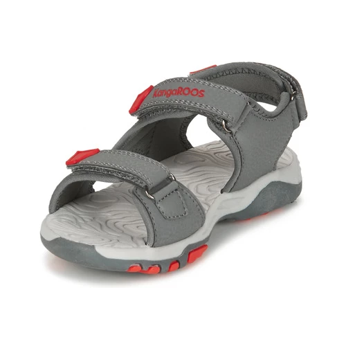 Chaussures Garçon Sandales et Nu-pieds Kangaroos K-CELTIC Gris / Orange 3 Chaussures Garçon Sandales et Nu-pieds Kangaroos K-CELTIC Gris / Orange – Image 3