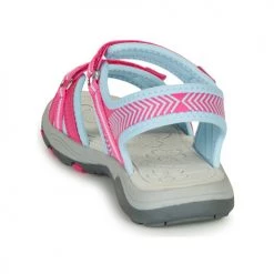 Chaussures Fille Sandales et Nu-pieds Kangaroos K-LANE Rose / Bleu -Sandales Soldes Boutique 16695281 500 E