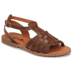Chaussures Fille Sandales et Nu-pieds Citrouille et Compagnie MINIBOU Marron