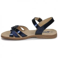 Chaussures Fille Sandales et Nu-pieds Citrouille et Compagnie MADELLE Marine -Sandales Soldes Boutique 16698300 500 D