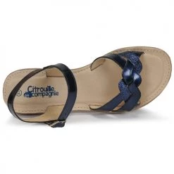 Chaussures Fille Sandales et Nu-pieds Citrouille et Compagnie MADELLE Marine -Sandales Soldes Boutique 16698300 500 F