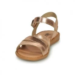 Chaussures Fille Sandales et Nu-pieds Citrouille et Compagnie IZOEGL Bronze -Sandales Soldes Boutique 16698331 500 C