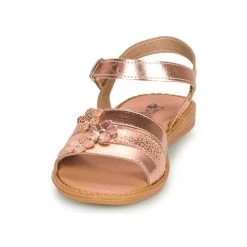Chaussures Fille Sandales et Nu-pieds Citrouille et Compagnie KATAGUE Bronze -Sandales Soldes Boutique 16698337 500 C