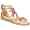 Chaussures Fille Sandales et Nu-pieds Citrouille et Compagnie IMOURAT Rose gold