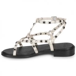 Chaussures Femme Sandales et Nu-pieds Bronx THRILL Blanc -Sandales Soldes Boutique 16711503 500 D