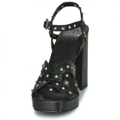 Chaussures Femme Sandales et Nu-pieds Bronx NEW RENEE Noir -Sandales Soldes Boutique 16711507 500 C