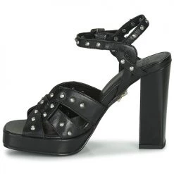 Chaussures Femme Sandales et Nu-pieds Bronx NEW RENEE Noir -Sandales Soldes Boutique 16711507 500 D
