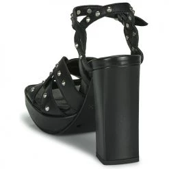 Chaussures Femme Sandales et Nu-pieds Bronx NEW RENEE Noir -Sandales Soldes Boutique 16711507 500 E