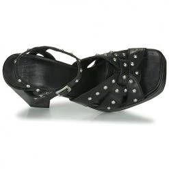 Chaussures Femme Sandales et Nu-pieds Bronx NEW RENEE Noir -Sandales Soldes Boutique 16711507 500 F