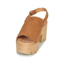 Chaussures Femme Sandales et Nu-pieds Musse & Cloud TAIKI Cognac -Sandales Soldes Boutique 16721858 500 C