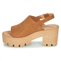Chaussures Femme Sandales et Nu-pieds Musse & Cloud TAIKI Cognac -Sandales Soldes Boutique 16721858 500 D