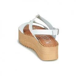 Chaussures Femme Sandales et Nu-pieds Musse & Cloud KILA Blanc -Sandales Soldes Boutique 16721860 500 E