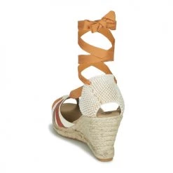 Chaussures Femme Sandales et Nu-pieds Gioseppo ARLEY Ecru / Moutarde -Sandales Soldes Boutique 16728422 500 E