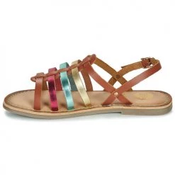 Chaussures Fille Sandales et Nu-pieds Gioseppo ETALLE Cognac / Multicolor 9 Chaussures Fille Sandales et Nu-pieds Gioseppo ETALLE Cognac / Multicolor -Sandales Soldes Boutique 16728452 500 D