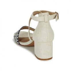 Chaussures Femme Sandales et Nu-pieds André PAOLITA Beige -Sandales Soldes Boutique 16734913 500 E