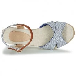 Chaussures Femme Sandales et Nu-pieds André PAULETTA Marine -Sandales Soldes Boutique 16734914 500 F