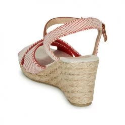 Chaussures Femme Sandales et Nu-pieds André PAULETTA Rouge -Sandales Soldes Boutique 16734915 500 E