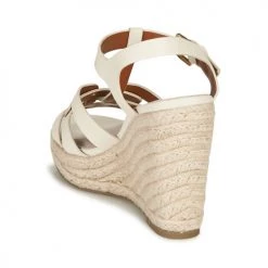 Chaussures Femme Sandales et Nu-pieds André PERLINE Blanc -Sandales Soldes Boutique 16734921 500 E