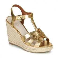 Chaussures Femme Sandales et Nu-pieds André PERLINE Doré