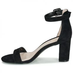 Chaussures Femme Sandales et Nu-pieds André BERTILLE Noir -Sandales Soldes Boutique 16734933 500 D
