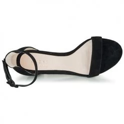 Chaussures Femme Sandales et Nu-pieds André BERTILLE Noir -Sandales Soldes Boutique 16734933 500 F