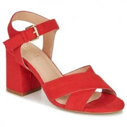 Chaussures Femme Sandales et Nu-pieds André JACYNTH Rouge