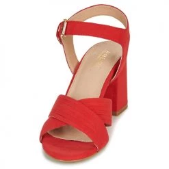 Chaussures Femme Sandales et Nu-pieds André JACYNTH Rouge -Sandales Soldes Boutique 16734946 500 C